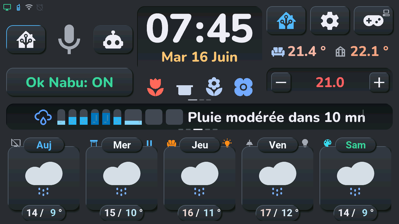 Pluie, français